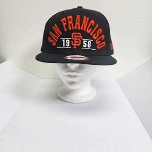 San Francisco Giants 1958 Hat Cap Snapback New Era‎ Baseball Sample Hat Rare